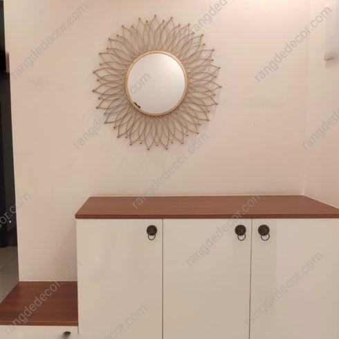 Sunflower Round Mirror